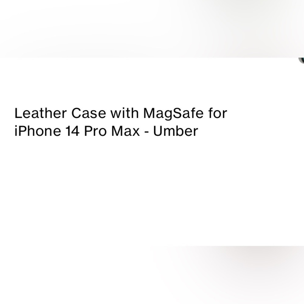 Leather I Phone case , I Phone 14 Pro Max , phone case with Mag safe